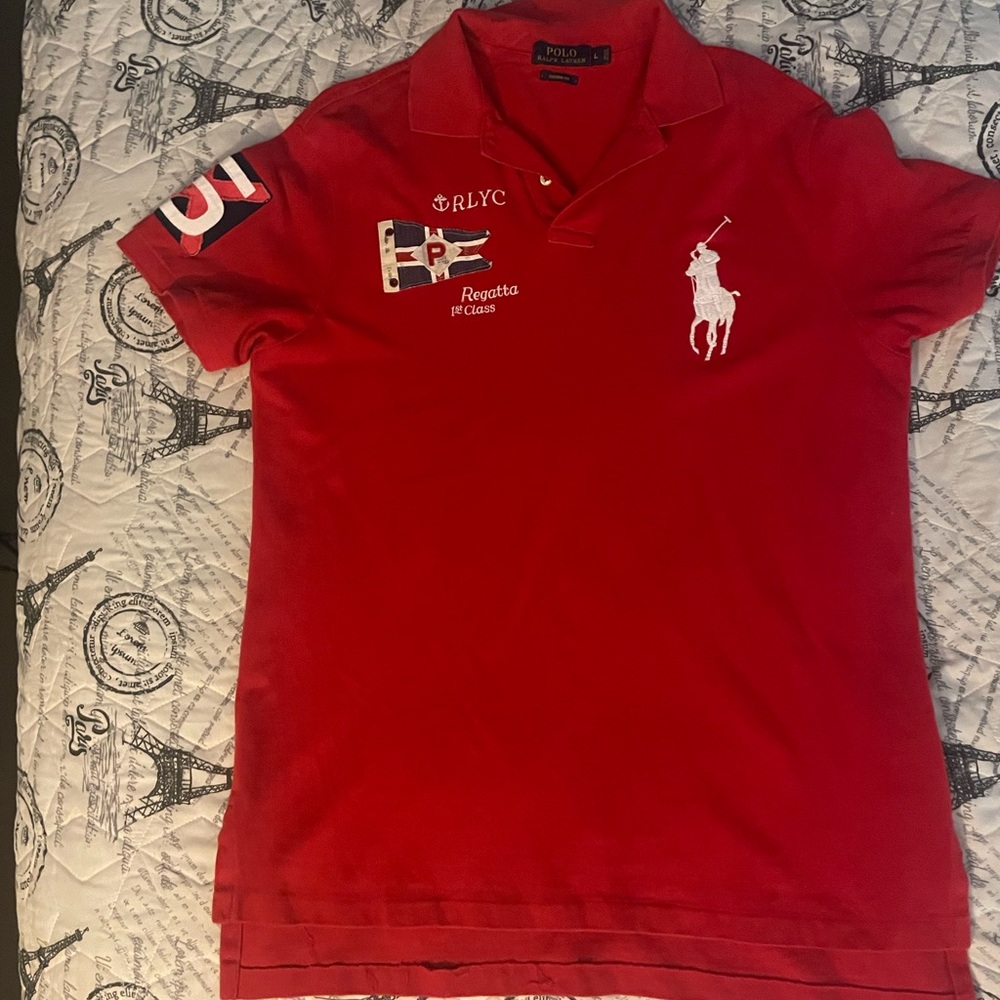 Polo by Ralph Lauren Crimson Polo Shirt